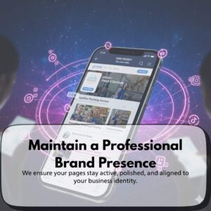 Maintain professional brand presence